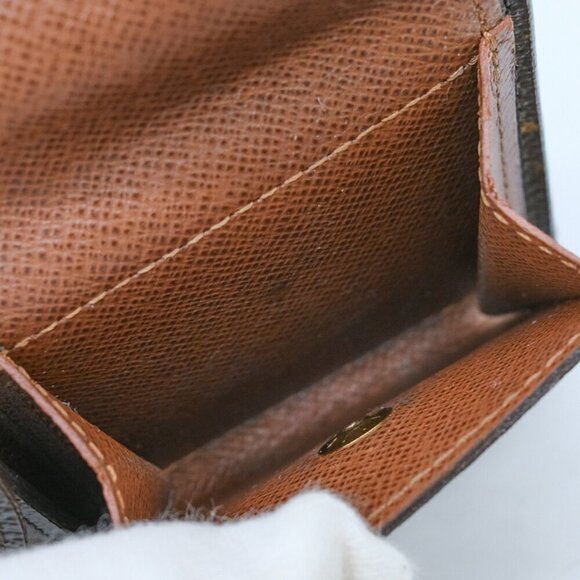 LOUIS VUITTON Authentic Brown Monogram Leather Pochette Fanny Pack - Picture 10 of 16